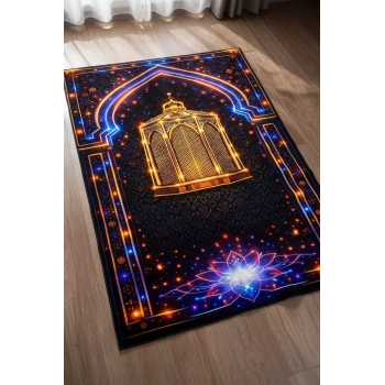 BLG Home Bambu Namaz Seccadesi 80x130 cm - Kaliteli Yumuşak Kaymaz Tabanlı