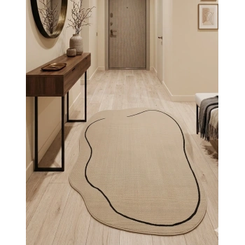 BLG Home Amorf Dijital Baskı Dekoratif Halı 8004