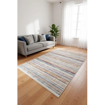 Blghome Dokuma Tabanlı Dijital Baskı Halı BLG3808