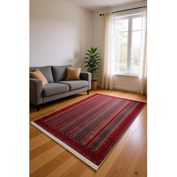 Blghome Dokuma Tabanlı Dijital Baskı Halı BLG3823