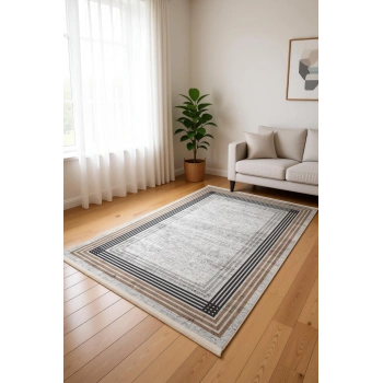 Blghome Dokuma Tabanlı Dijital Baskı Halı BLG3825