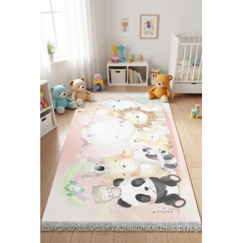 Blghome Sevimli Dostlar Çocuk Odası Halısı