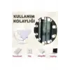 10 lu Makyaj Masası Banyo Aynası Giyim Odası Aydınlatma Hollywood Tarzı Nostaljik Led Lamba 3 MOD