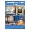 Mıknatıslı Uzaktan Kumandalı Çift Taraflı Duvar Aplik LED Aydınlatma 3 Renk USB Şarjlı