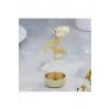 Dekoratif Isı ile Dönen Mumluk Gold Metal Ev Dekoru Atlı Karınca Hediyelik Şık Tasarım