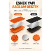 Esnek Silikon Telefon ve Tablet Tutacağı – Şekil Verilebilir Masaüstü Standı, Turuncu