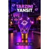 Gezegen Neon Dekoratif Masa Lambası Ampul Şeklinde Yeni Nesil Aydınlatma Satürn