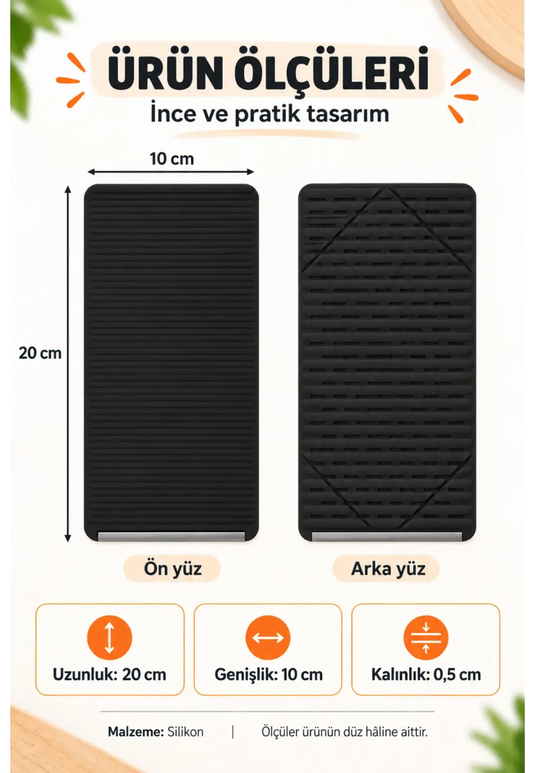 Esnek Silikon Telefon ve Tablet Tutacağı – Şekil Verilebilir Masaüstü Standı, SİYAH