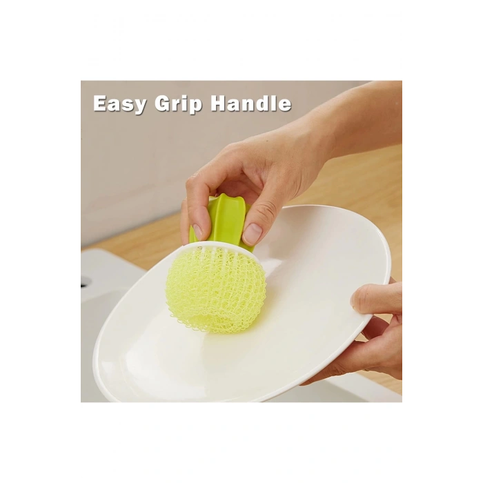 Kaktüs Fırça Dayanıklı Bulaşık Fırçalası