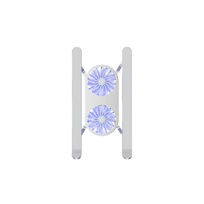 Alüminyum Katlanır Fanlı Taşınabilir Laptop Macbook Uyumlu Notebook Soğutucu Yükseltici Tutucu Stand