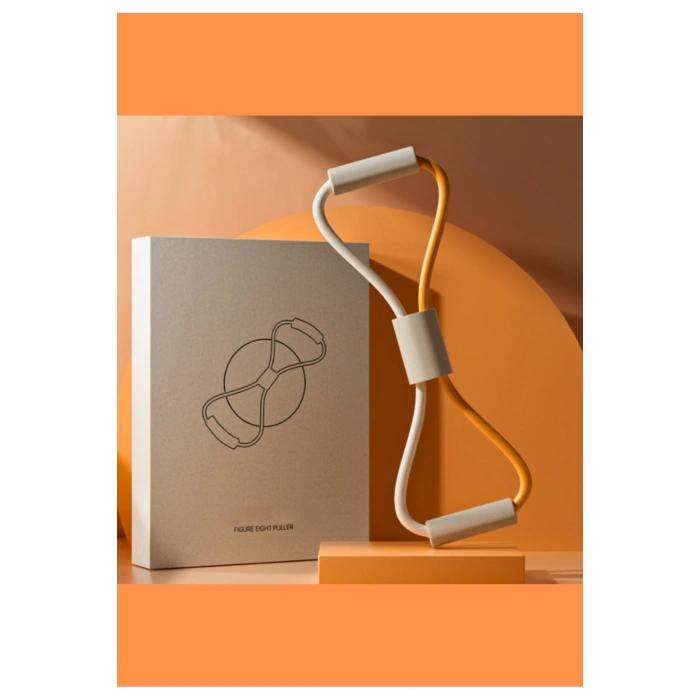 Fitness Pilates Direnç Lastiği Kalça Vücut Şekillendirici Yoga Squat Direnç Bandı Evde Spor