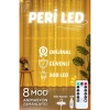 Perde Led 3mx3m Kumandalı 8 Fonksıyonlu 300 Ledli 10 Sarkıtlı Peri Ledi Usb Girişli