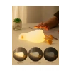 Çocuk Bebek Odası Gece Lambası Led Rgb Işıklı Sevimli Figürlü Renk Değiştiren Dokunmatik Silikon Pet