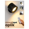 Mıknatıslı Uzaktan Kumandalı Çift Taraflı Duvar Aplik LED Aydınlatma 3 Renk USB Şarjlı