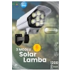 Kamera Görünümlü SOLAR LED Lamba Güneş Enerjilli Su Geçirmez Uzaktan Kumandalı
