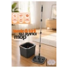 Temiz ve Kirli Suyu Ayıran Mop Seti – 360 Derece Döner Mikrofiber Mop Başlığı, Paspas Seti Otomatik