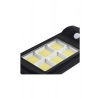 Hareket Sensörlü 3 Modlu Cob Led Solar Güneş Enerjili Sokak Lambası Bahçe Aydınlatması