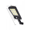 Hareket Sensörlü 3 Modlu Cob Led Solar Güneş Enerjili Sokak Lambası Bahçe Aydınlatması
