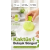 Kaktüs Şeklinde Bulaşık Fırçası Dayanıklı Pratik