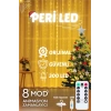 Perde Led 3mx3m Kumandalı 8 Fonksıyonlu 300 Ledli 10 Sarkıtlı Peri Ledi Usb Girişli