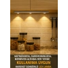 Sensörlü Şarjlı Dekoratif Gece Lambası Mutfak 3 Farklı Işık Rengi 40cm ŞERİT LED