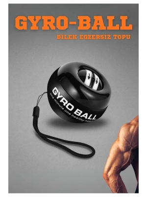 Gyro Ball El Bilek Egzersiz Topu Kol Kuvvet Güç Topu Powerball Kas Geliştirici