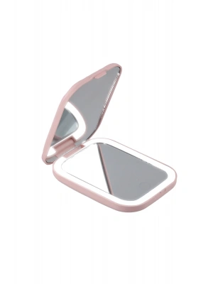 Beauty Pro Dokunmatik LED Işıklı Katlanabilen Makyaj Aynası-Şarj Edilebilir Uzun Kullanım Ömrü