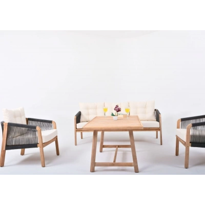 Adora Üçlü Takım Koyu Gri