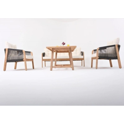 Adora Üçlü Takım Koyu Gri