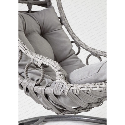 Capri Swing Bodrum Tekli Rattan Bahçe Ve Balkon Salıncağı