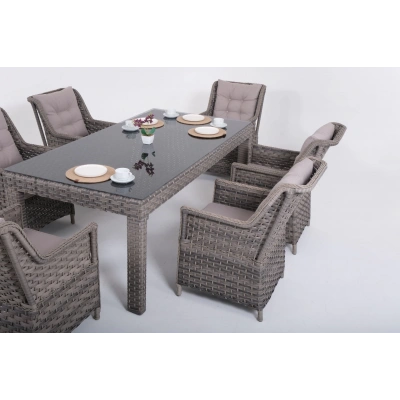 Roza Anka 100x200 Masalı Mobilya Takımı