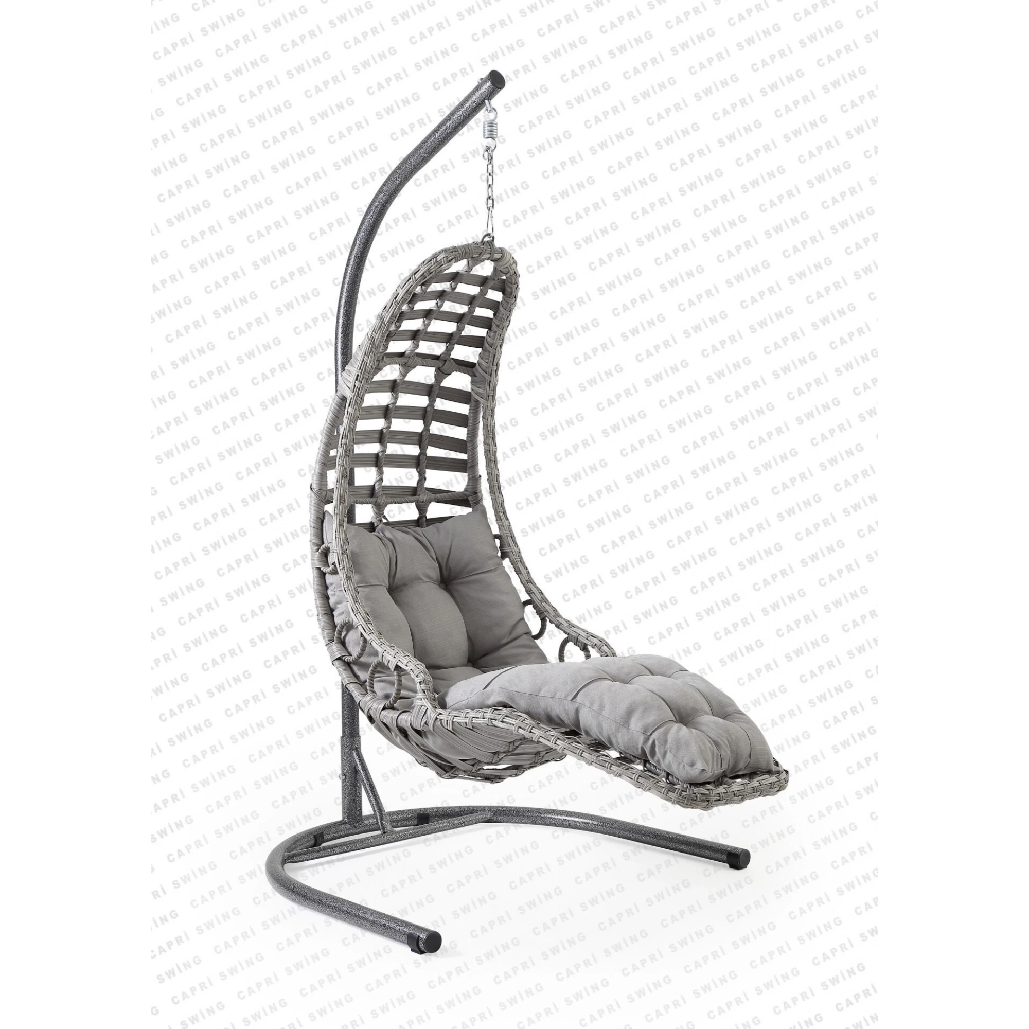 Capri Swing Bodrum Tekli Rattan Bahçe Ve Balkon Salıncağı