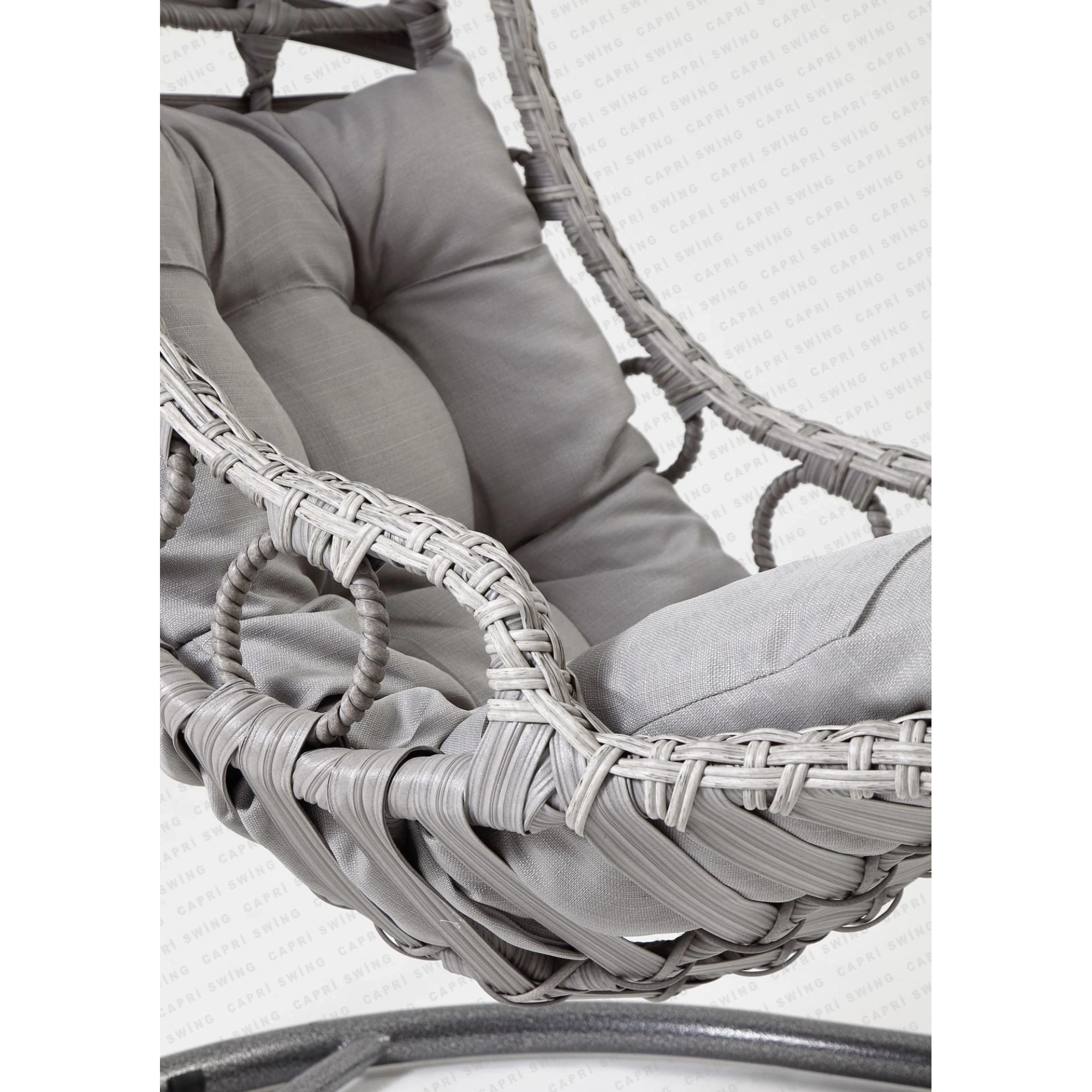 Capri Swing Bodrum Tekli Rattan Bahçe Ve Balkon Salıncağı