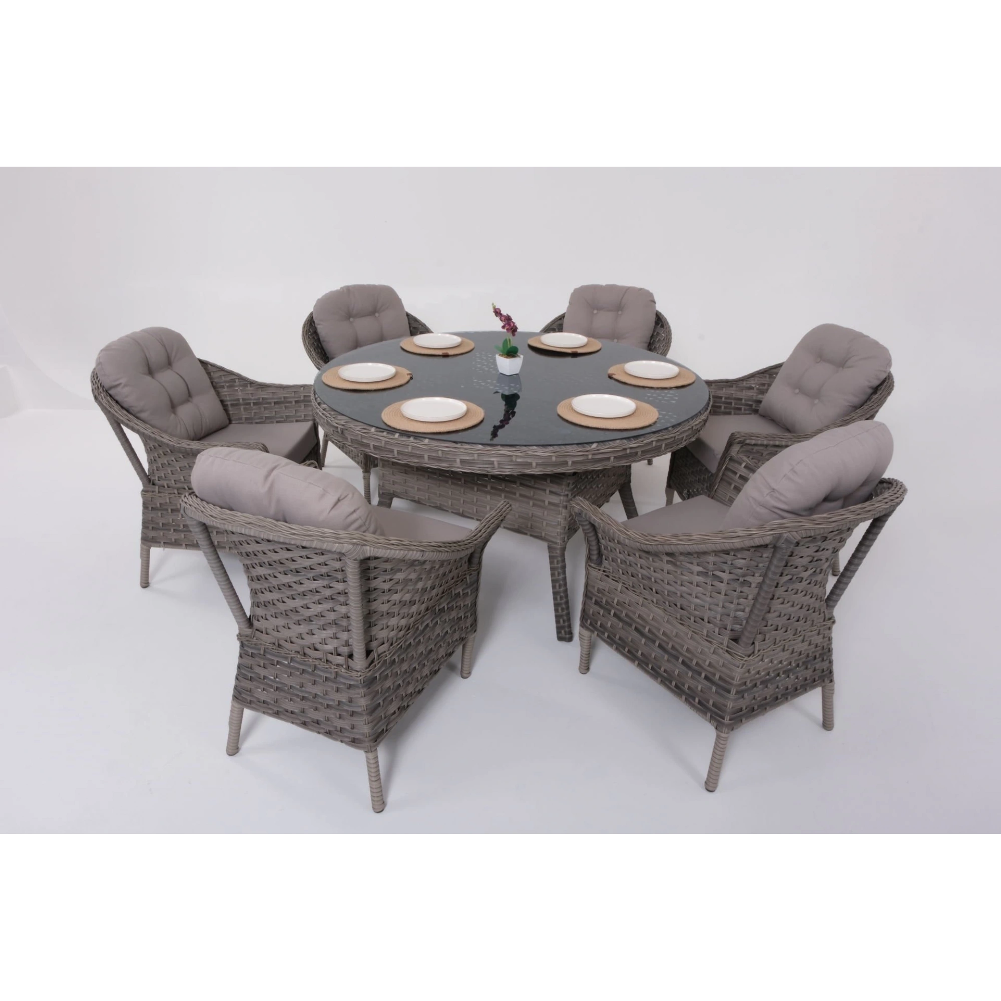 Nova 140 Çap Masalı Mobilya Takımı