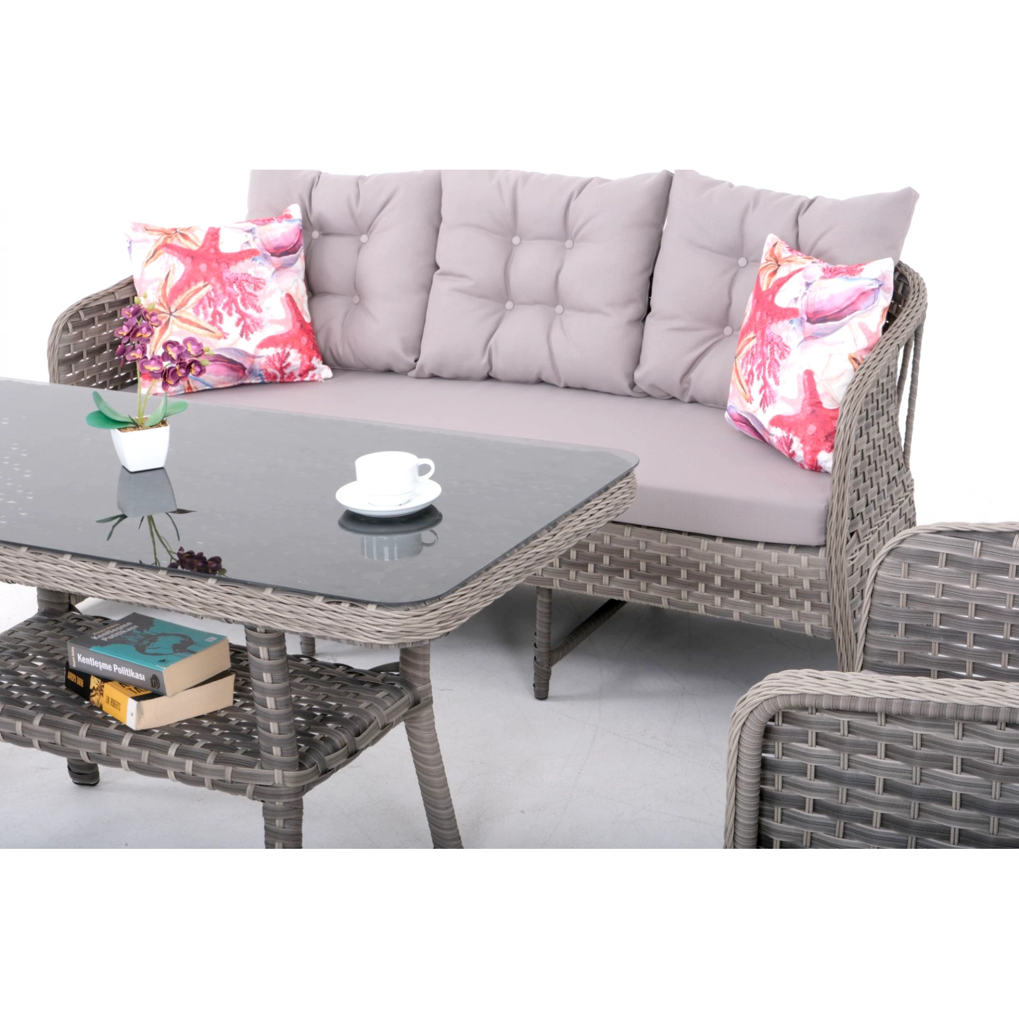 Piyano Üçlü Mobilya Takımı