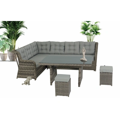 Baretta Köşe Takımı İki Puflu