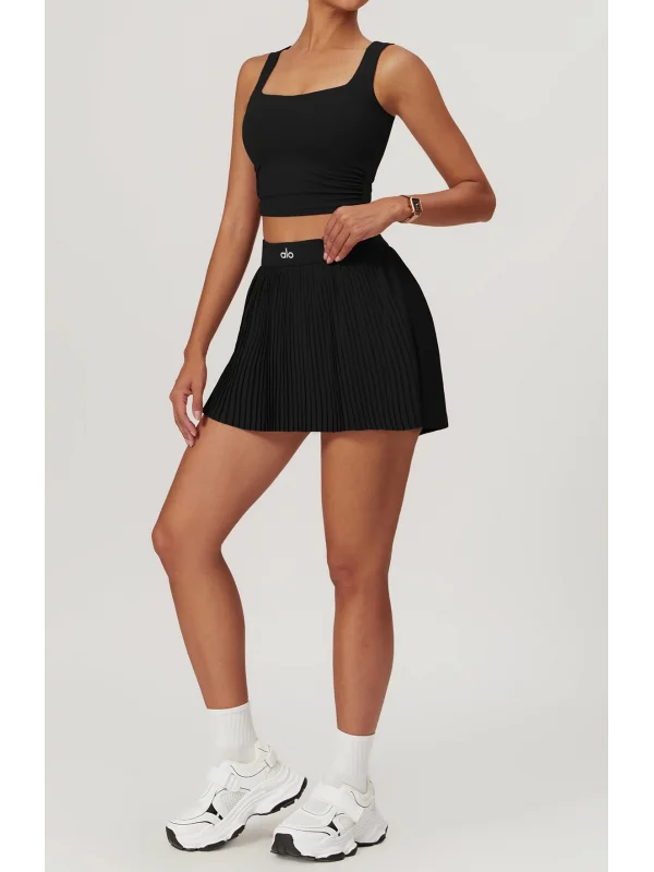 Kadın Pileli Şortlu Etek