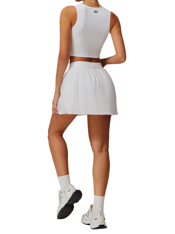 Kadın Pileli Şortlu Etek