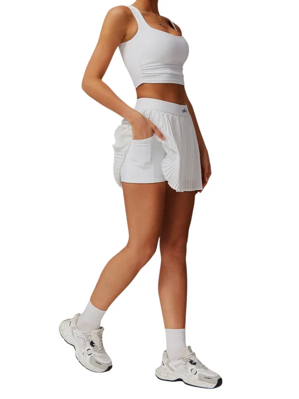 Kadın Pileli Şortlu Etek