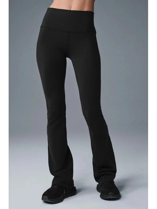 İspanyol Paça Tayt Pantolon Likralı Esnek Koşu Pantolonu