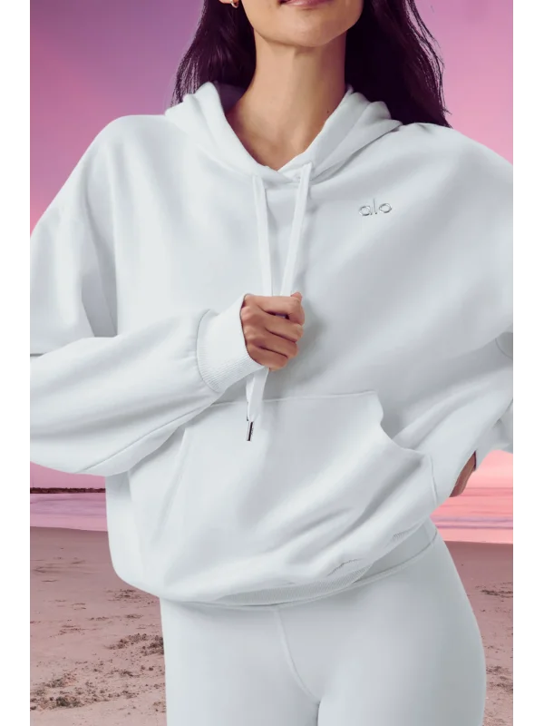 Oversize Kapüşonlu Sweatshirt Yumuşak Dokulu Günlük Rahat Stil Hoodie