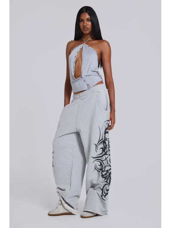 Y2K JL Unisex Özel Seri Ekstra Bol Jogger Pantolon & Eşofman Altı