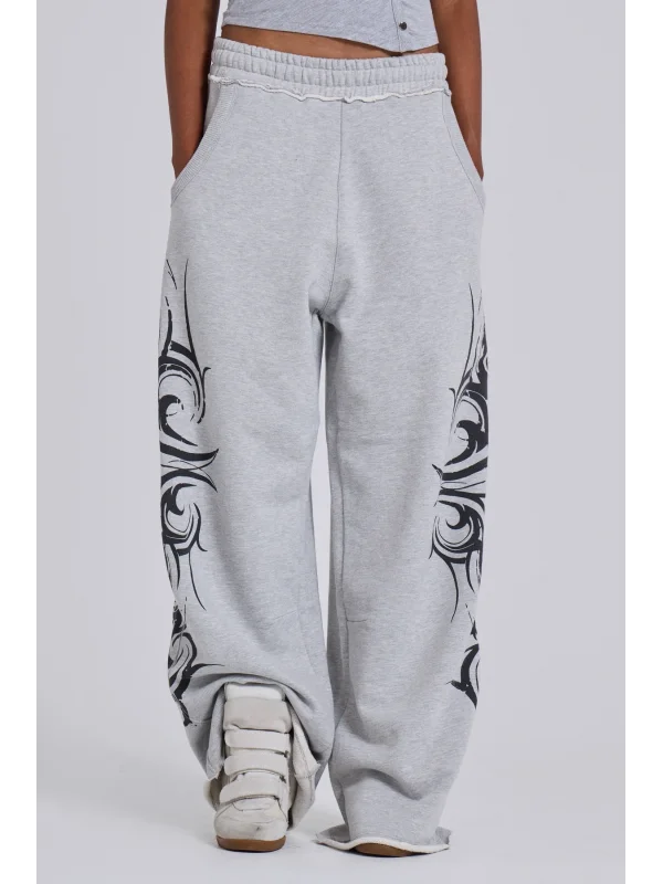 Y2K JL Unisex Özel Seri Ekstra Bol Jogger Pantolon & Eşofman Altı