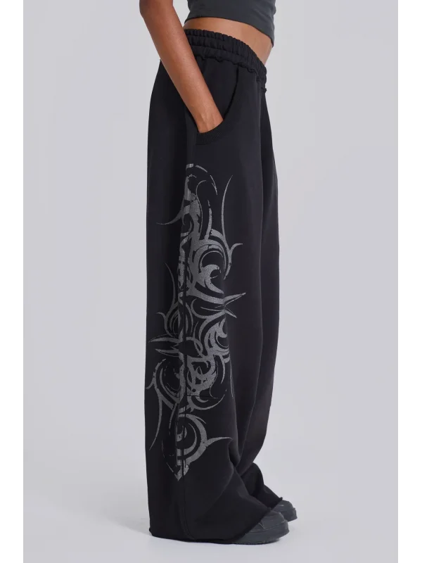 Y2K JL Unisex Özel Seri Ekstra Bol Jogger Pantolon & Eşofman Altı