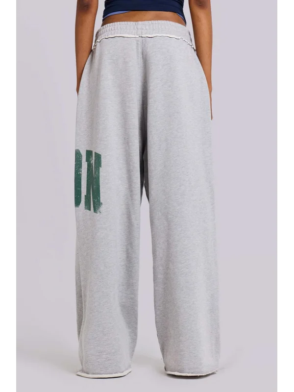 Y2K JL Unisex Özel Seri Ekstra Bol Jogger Pantolon & Eşofman Altı