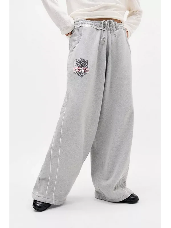 Y2K JL Unisex Özel Seri Ekstra Bol Jogger Pantolon & Eşofman Altı