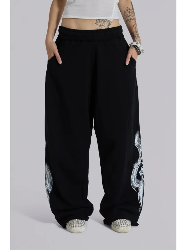 Y2K JL Unisex Özel Seri Ekstra Bol Jogger Pantolon & Eşofman Altı