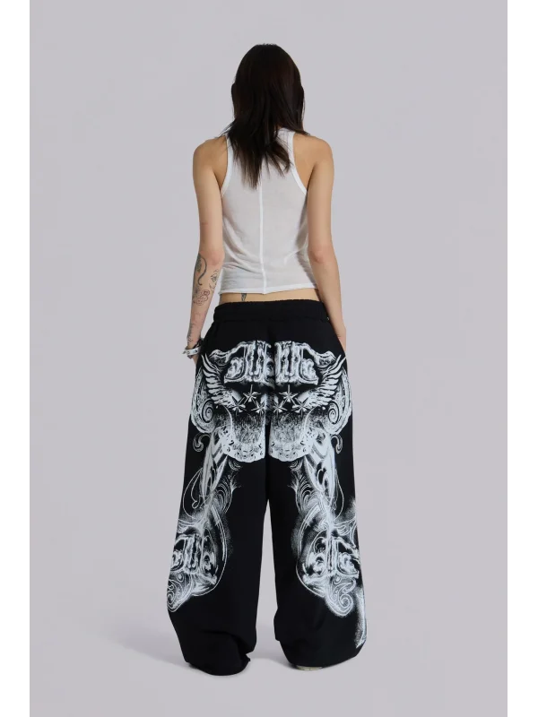 Y2K JL Unisex Özel Seri Ekstra Bol Jogger Pantolon & Eşofman Altı