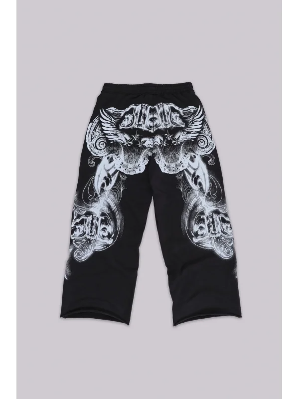 Y2K JL Unisex Özel Seri Ekstra Bol Jogger Pantolon & Eşofman Altı