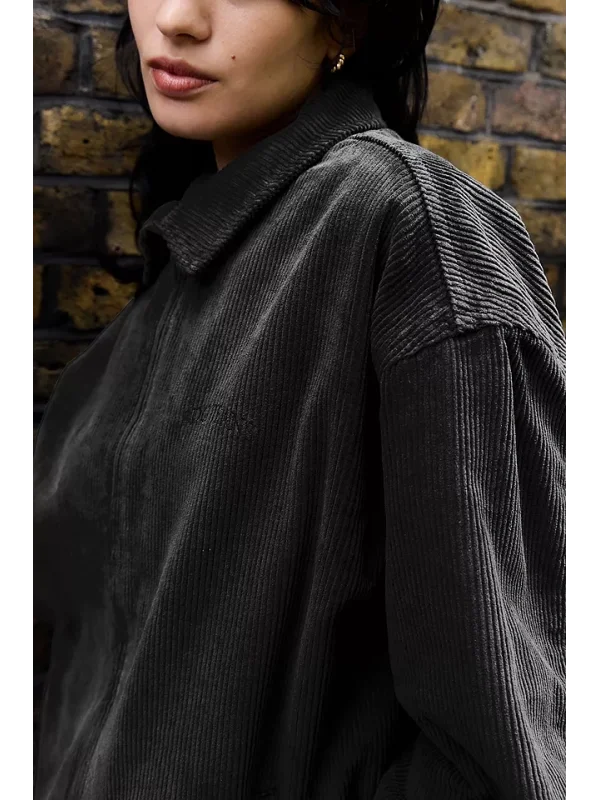 Unisex Kadife BDG Bomber Ceket